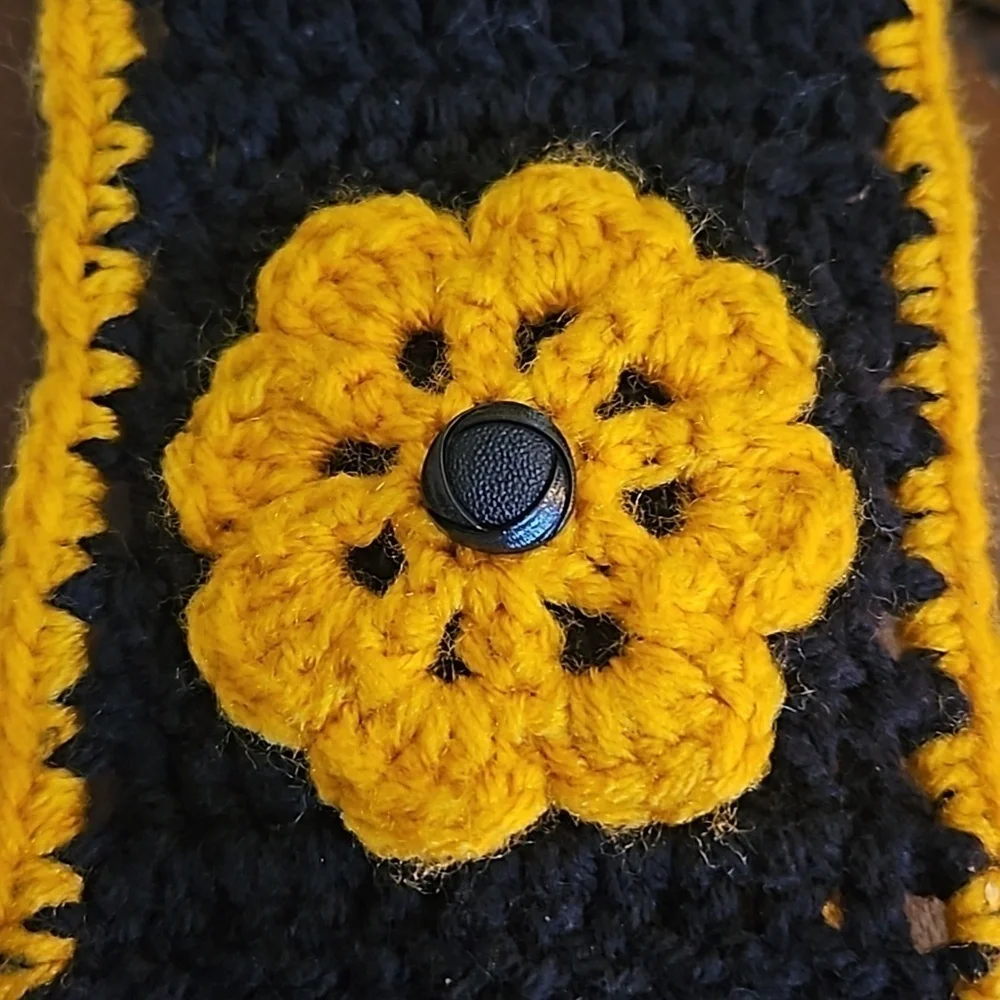 HANDMADE Floral Crochet Headband